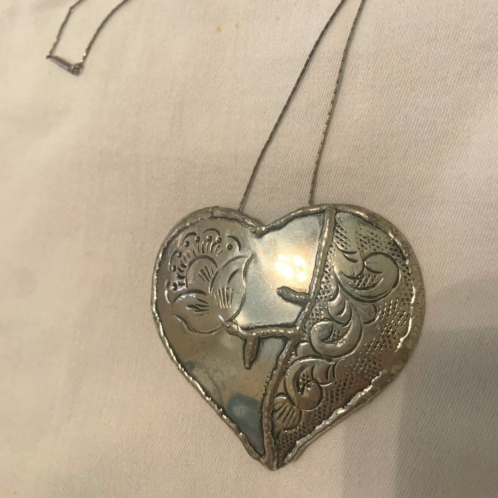 Silver Heart Necklace